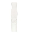 RICK OWENS BUSTIER CRÊPE STRAPLESS GOWN,P00356864
