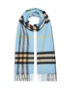 BURBERRY Classic Vintage Check Cashmere Scarf