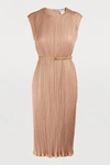 MAX MARA GINECEO PLEATED DRESS,GINECEO 4
