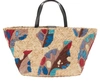 ARANAZ GEO LOUISE TOTE BAG,GEO TOTE - LOUISE/NATURAL/LOUISE PRINT