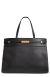 SAINT LAURENT MEDIUM MANHATTAN LEATHER SATCHEL,55374500Y0W