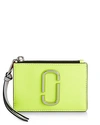 MARC JACOBS TOP ZIP LEATHER MULTI CARD CASE,M0014520