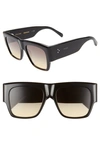 CELINE 56MM GRADIENT FLAT TOP SUNGLASSES,CL4056INW5301B