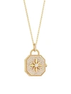 ROBERTO COIN Disney x Roberto Coin Princess Cinderella 18K Yellow Gold & Diamond Locket Pendant Necklace