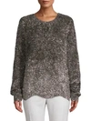 ZERO DEGREES CELSIUS Textured Sparkle Sweater