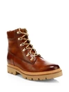 GRENSON MEN'S RUTHERFORD LEATHER HIKING BOOTS,0400010081922