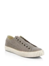 JOHN VARVATOS Two-Tone Low Top Sneakers