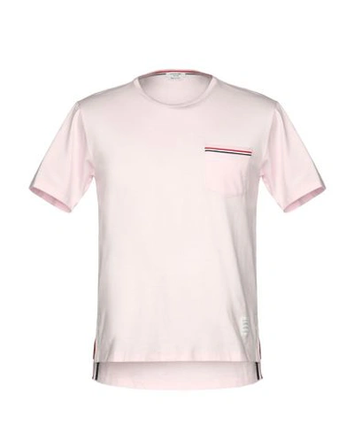 Thom Browne T-shirts In Pink