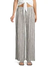 BELLA DAHL Pleated Wide-Leg Trousers