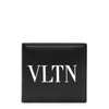 Valentino Black Vltn Bifold Wallet