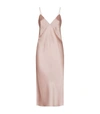 OLIVIA VON HALLE OLIVIA VON HALLE ISSA SILK SLIP DRESS,14993674