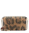 CHRISTIAN LOUBOUTIN ZOOMPOUCH LEATHER SHOULDER BAG,P00367512