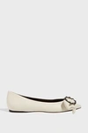 ISABEL MARANT Laagly Leather Ballet Flats