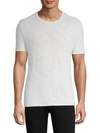Atm Anthony Thomas Melillo Slub Cotton Crewneck Tee In Air Blue