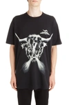 GIVENCHY Taurus Longline T-Shirt,BM70K73002