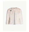 TED BAKER Kaatya embellished faux-fur jacket