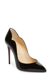 Christian Louboutin Hot Chick Scallop Pointed Toe Pump In Black