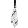 AMIRI AMIRI WHITE HOLLYWOOD BANDANA KEYCHAIN