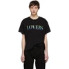 Amiri Men's Lovers Graphic T-shirt In Black