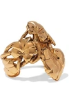 AURELIE BIDERMANN AURÉLIE BIDERMANN WOMAN GOLD-TONE RING GOLD,3074457345619967748