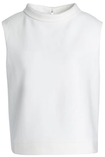 Raoul Woman Crepe Top Ivory