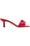 PAUL ANDREW PAUL ANDREW WOMAN FLAT SANDALS RED,3074457345619876208
