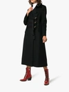 BURBERRY BURBERRY D-RING DETAIL DOESKIN WOOL COAT,454817312979485