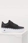 NIKE Air Force 1 07 SE PRM trainers,AH6827 002 BLACK WHITE