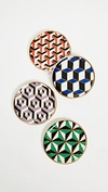 Jonathan Adler Versailles Coaster Set