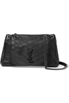 SAINT LAURENT NOLITA MEDIUM QUILTED LEATHER SHOULDER BAG