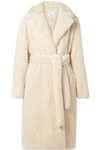 TIBI LUXE OVERSIZED FAUX FUR COAT