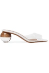 NEOUS OPUS LEATHER AND PVC MULES