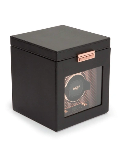 Wolf Axis Single Watch Winder With Storage