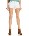 Hudson Kenzie Cutoff Jean Shorts In White