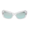 PRADA White Postcard Sunglasses