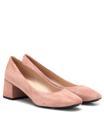 Tod's Suede Pumps In Pink