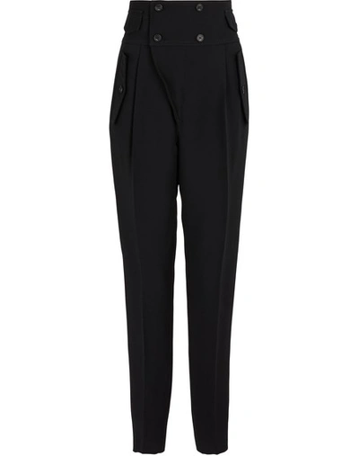 N°21 High-waisted Trousers In Black