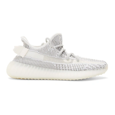 Yeezy White And Grey  Boost 350 V2 Trainers In Static