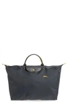 Longchamp Le Pliage Club Small Nylon Travel Bag In Nocolor