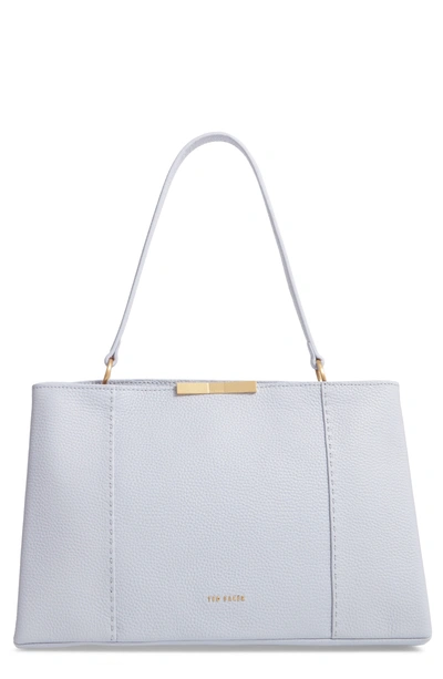 Ted Baker Leather Camieli Tote Bag In Blue