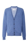 MAISON MARGIELA WOOL-COTTON CARDIGAN,S50HA0848