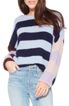 PARKER MILA MIXED STRIPE SWEATER,P8AS018