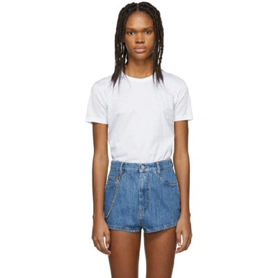 Prada Triangle-logo T-shirt (pack Of Three) In Bianco