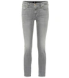7 FOR ALL MANKIND PYPER CROPPED MID-RISE SKINNY JEANS,P00364943