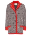 GUCCI WOOL JACQUARD CARDIGAN,P00364661