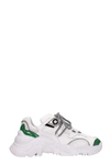 N°21 BILLY SNEAKERS IN WHITE TECHNICAL FABRIC,10792681