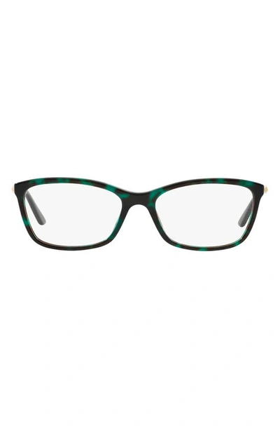 Versace Ve3186 Havana Female Eyeglasses In Black