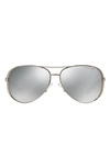 MICHAEL KORS COLLECTION 59MM POLARIZED AVIATOR SUNGLASSES,MK500459-P