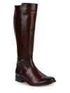 FRYE Melissa Leather Knee-High Riding Boots,0400010161725