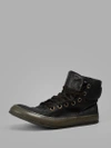 A DICIANNOVEVENTITRE A DICIANNOVEVENTITRE MEN'S BLACK LEATHER SNEAKERS